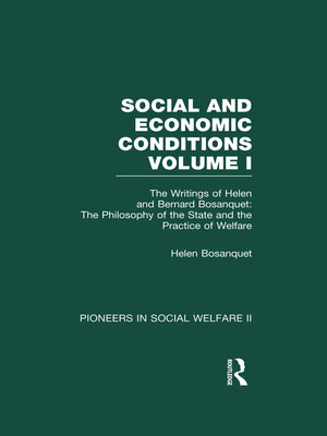 cover image of The Philosophy of the State and the Practice of Welfare